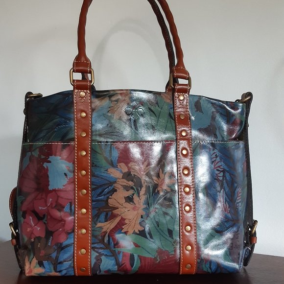 Patricia Nash Bags Patricia Nash Carducci Tote Blue Forrest Poshmark